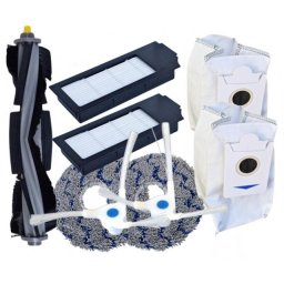 9ks Sada HEPA filtry, kartáče, mopy a sáčky pro ECOVACS Deebot X2 Omni, X2 Combo Complete