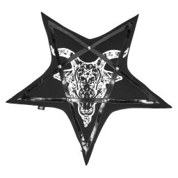 polštář DEVIL FASHION - Baphomet-Pentagram - LS004