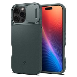 Spigen Optik Armor MagSafe iPhone 16 Pro Max abyss green