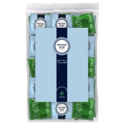 Mister Size - ultra tenk kondom - 47mm - 100 ks