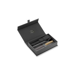 Parker Sonnet Premium Arrow GT 18K plnicí pero hrot F dárková sada s koženým pouzdrem 1502/5191038