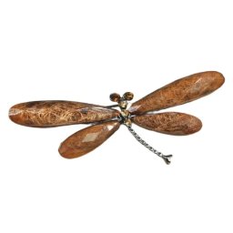 Gaira® Brož Vážka 30192, Barva hnědá