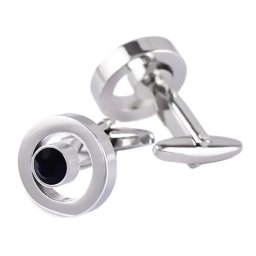 Gaira® Manžetové knoflíčky 34001, Barva černá