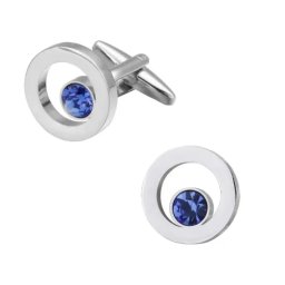 Gaira® Manžetové knoflíčky 34001, Barva modrá