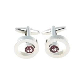 Gaira® Manžetové knoflíčky 34001, Barva růžová