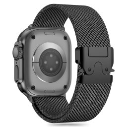 Tech-Protect Milano Apple Watch 6/7/8/9/10/SE Ultra1/2 44/45/46/49mm - Černý titan