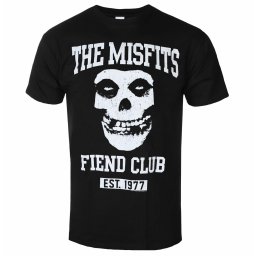 tričko pánské Misfits - Fiend Club - BLACK - ROCK OFF - MISTS11MB