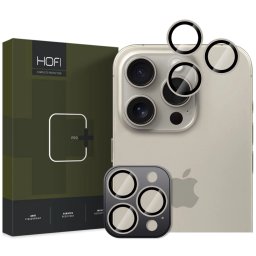 HOFI CamRing Pro+ Ochranná skla na objektivy iPhone 16 Pro Max / 16 Pro - Přírodní titan