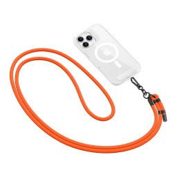 Tech-Protect C1S ROPE CROSSBODY Šňůrka / popruh na telefon - orange/black