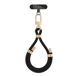 Tech-Protect C4S ROPE WRIST STRAP Šňůrka / popruh k telefonu na zápěstí - černá