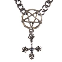 obojek PENTAGRAM,CROSS - PSY445
