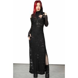 šaty dámské KILLSTAR - Biters Maxi - KSRA008340