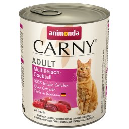 CARNY Adult masový koktejl - VELKÁ KONZERVA pro kočky 800 g