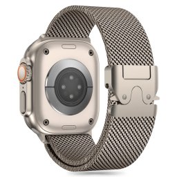 Tech-Protect Milano Apple Watch 6/7/8/9/10/SE Ultra1/2 44/45/46/49mm - Přírodní titan