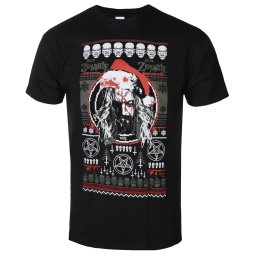 tričko pánské Rob Zombie - Bloody Santa - ROCK OFF - RZTEE09MB