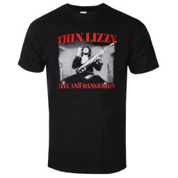 tričko pánské Thin Lizzy - Live & Dangerous - ROCK OFF - TLTS12MB