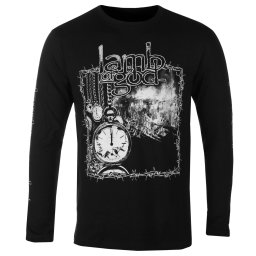 tričko pánské s dlouhým rukávem Lamb Of God - Barbed Wire - ROCK OFF - LAMBLST12MB