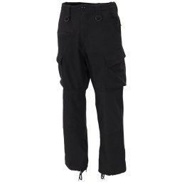 Kalhoty nepromokavé ALLROUND softshell ČERNÉ vel. L