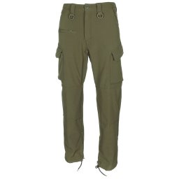 Kalhoty nepromokavé ALLROUND softshell ZELENÉ vel. S