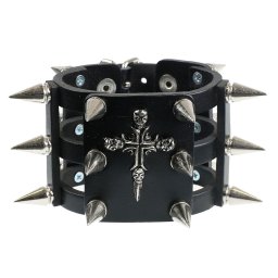 náramek Cross Skull - LSF1 36
