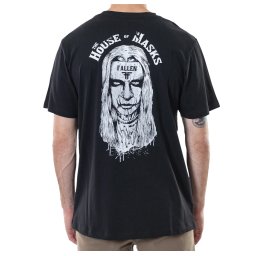 tričko pánské FALLEN - House Of Masks Tee - Black White - FMU1RE08 BLACK WHITE