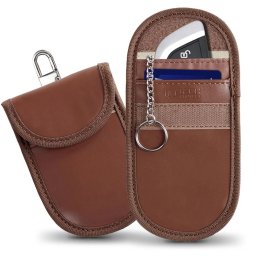 Tech-Protect KLR100 RFID Ochranné pouzdro pro bezkontaktní klíče a karty - Espresso