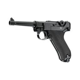 Pistole vzduchová UMAREX Legends P08 BLOWBACK CO2 - BB 4,5mm steel