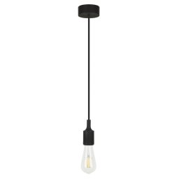Rabalux závěsné svítidlo Roxy E27 1x MAX 60W černá 1412