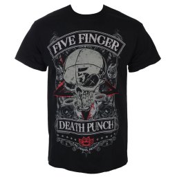 tričko pánské Five Finger Death Punch - Wicked - Black - ROCK OFF - FFDPTS22MB
