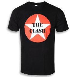 tričko pánské CLASH - STAR BADGE - PLASTIC HEAD - RTCLA0217