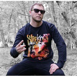 tričko pánské s dlouhým rukávem Slipknot - TESF Pepper - ROCK OFF - SKLST99MB