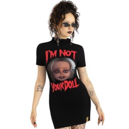 šaty dámské KILLSTAR X CHUCKY - You're A Real Doll - KSRA010951