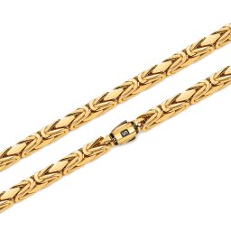 Monaco Chain Rey Plain lock 4 mm IZ31462