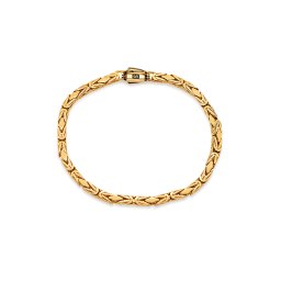 Monaco Chain Rey náramek Plain lock 4 mm IZ31462NR