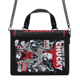 kabelka (taška) KILLSTAR x CHUCKY - Chucky Gets Lucky - Black - KSRA010969