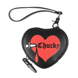 peněženka na mince KILLSTAR x CHUCKY - Love Hurts - Red - KSRA011105