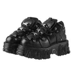 boty NEW ROCK - ITALI NEGRO, NOMADA NEGRO, FIRE NEGRO - M.106-S71