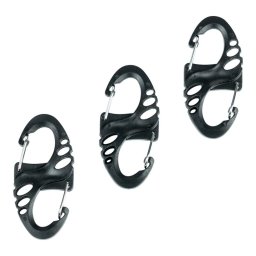 FOSCO karabina MINI set 3 ks ČERNÁ
