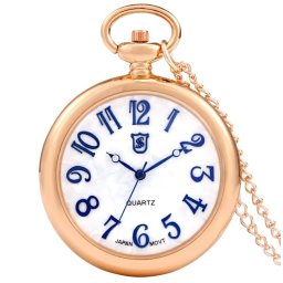 Gaira® Kapesní hodinky 34625, Barva rose-gold