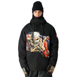 bunda pánská zimní (SNB) Iron Maiden - Trooper - Black- 686 - M2W115 IMBK