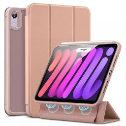 Pouzdro ESR Rebound Hybrid iPad mini 7/6 - Frosted Rose Gold