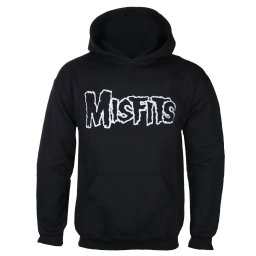 mikina pánská MISFITS - LOGO +SKULL OVERHEAD - BLACK - GOT TO HAVE IT - LN1/3610