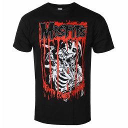 tričko pánské MISFITS - DEATH COMES RIPPING - BLACK - PLASTIC HEAD - PH12722
