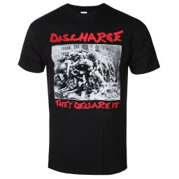 tričko pánské DISCHARGE - THEY DECLARE IT - PLASTIC HEAD - PH13166