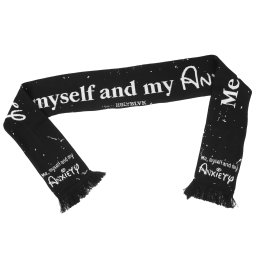 šála HOLY BLVK - My Myself My Anxiety - HB0074SC