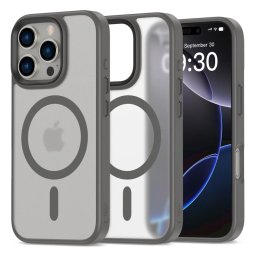 Pouzdro Tech-Protect Magmat MagSafe iPhone 16 Pro - Matte Titanium