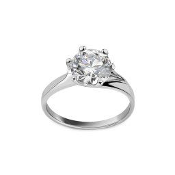 Zásnubní prsten Nice se Swarovski křišťálem CSRI597A
