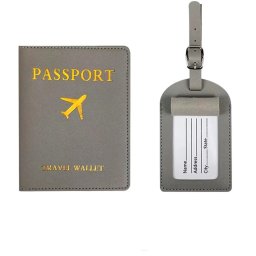 Gaira® Pouzdro na doklady s visačkou 51006, Barva šedá