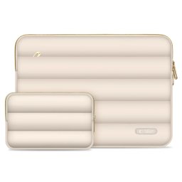Pouzdro na notebook Tech-Protect Puffy Laptop 13-14 - Pískové