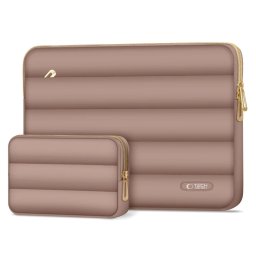 Pouzdro na notebook Tech-Protect Puffy Laptop 15-16 - Hnědé